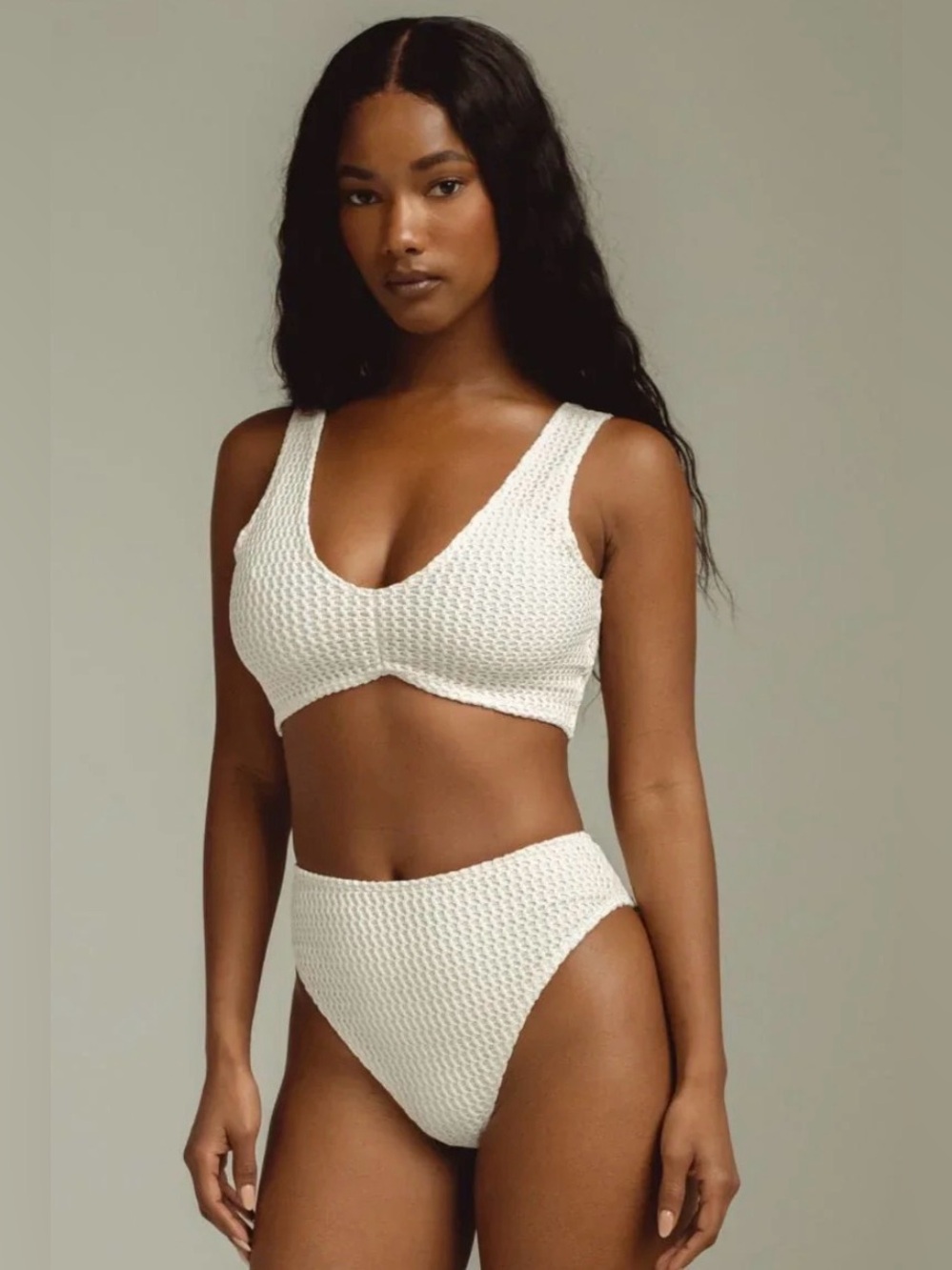 Montce Bone Crochet Kim Variation Bikini Top